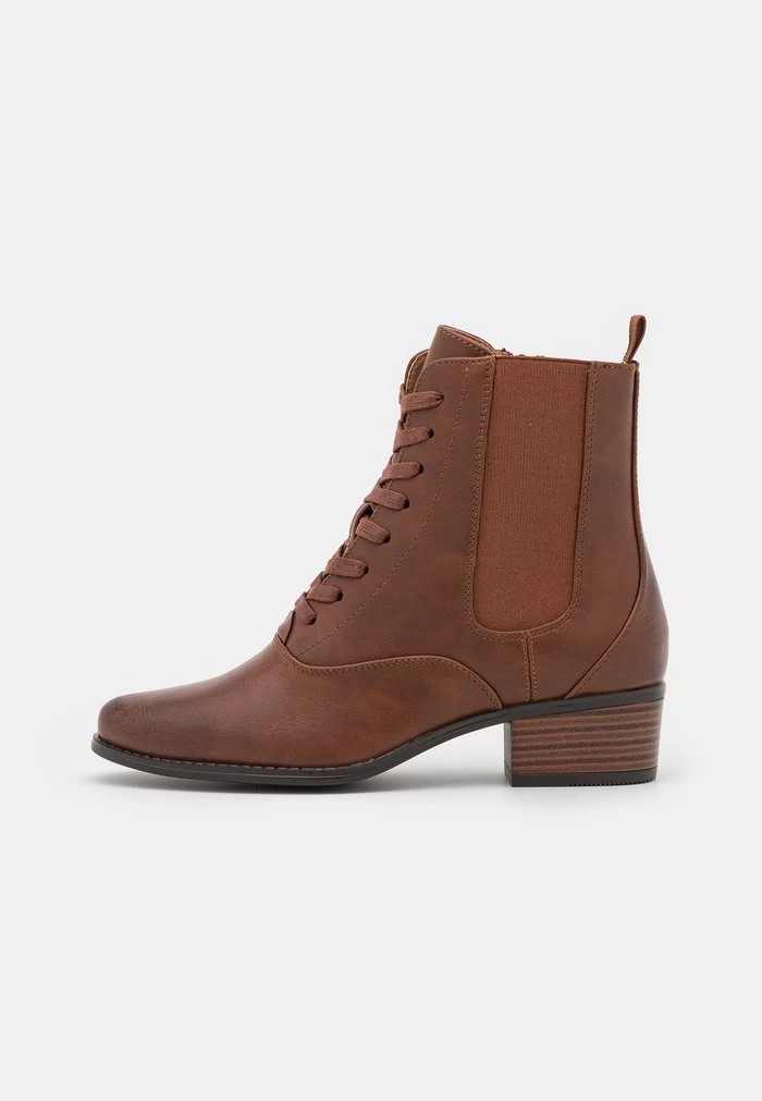 Bottines ANNA FIELD Anna Field Lace-up Ankle Boots Marron Femme | DHI-6688721